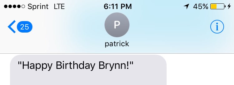 alicewalker_18's tweet photo. hbd merryteen!! luv u &amp; keep ur eyes peeled for my chickens in birthday hats.. coming as soon as i make chicken sized hats @brynnmccutcheon https://t.co/U0qVXZodfM