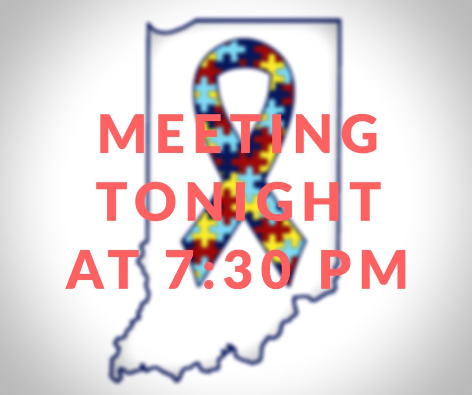 Come listen to our guest speaker, an autism behavior specialist, tonight at 7:30!