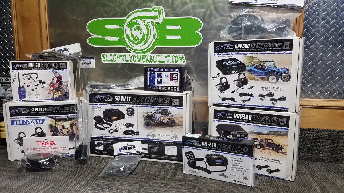 The holidays are coming up, give the gift of loud and clear communication with rugged radios! We can get you what you need at SOB! #rzr