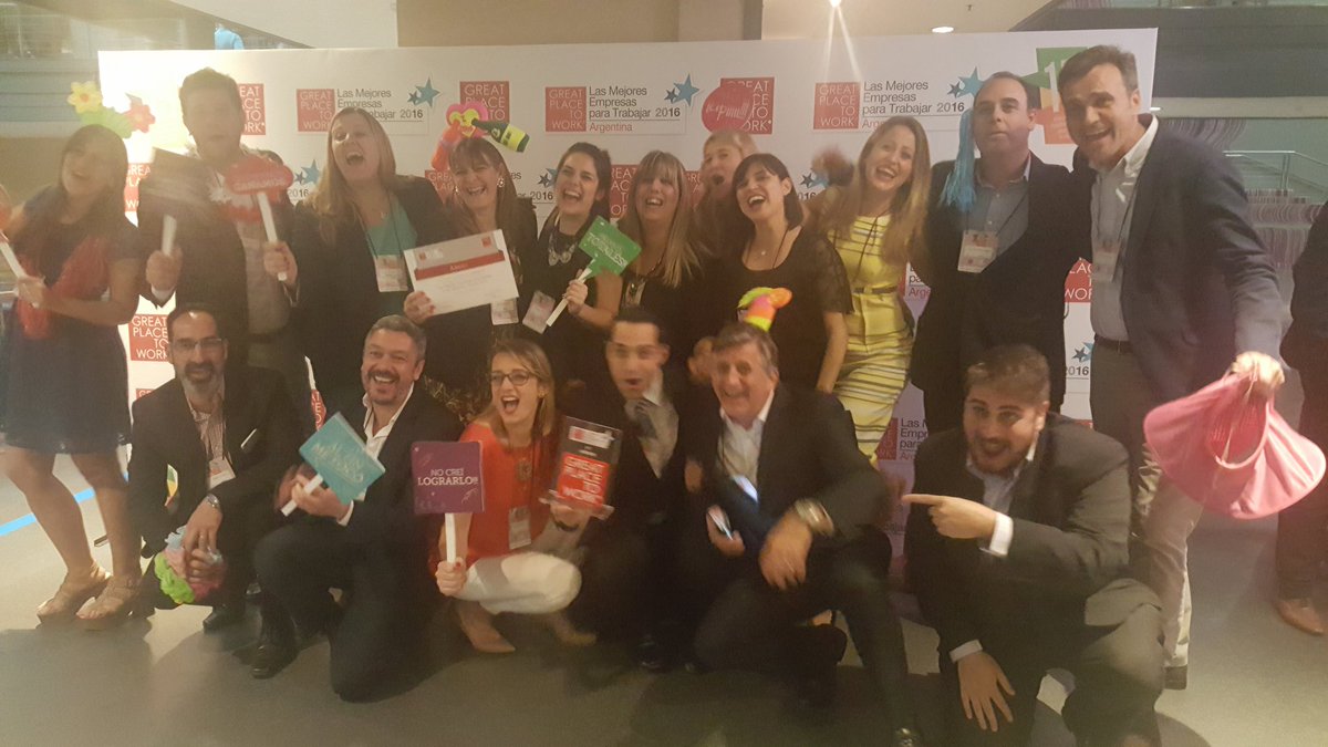 AtentoUruguay's tweet photo. #Atento Argentina en GPTW 2016 https://t.co/VxlGxDoz9m