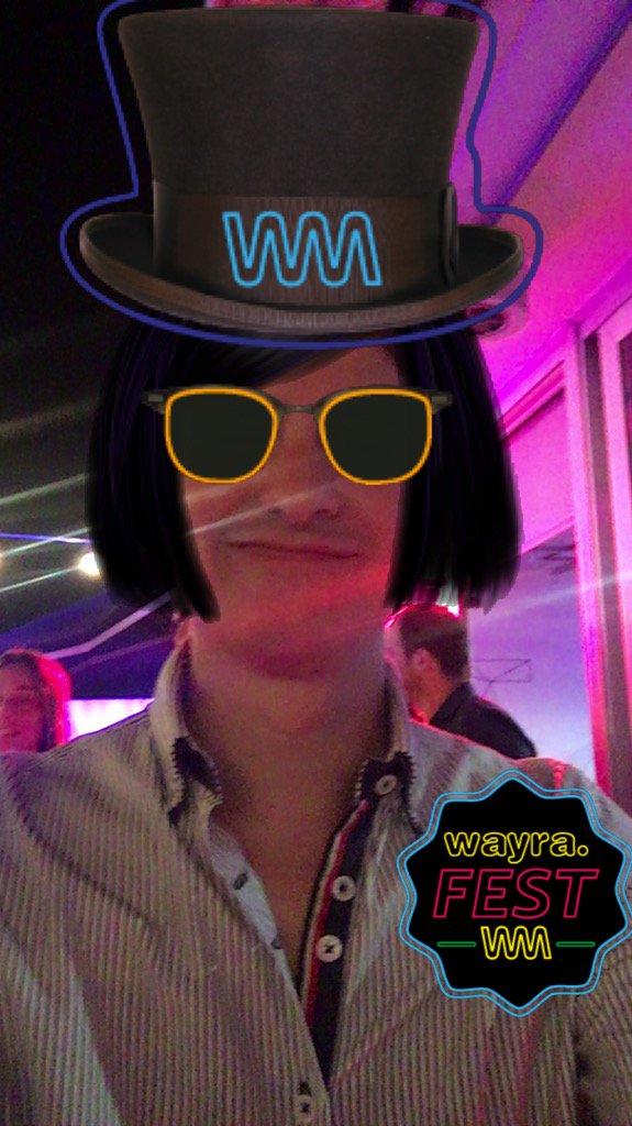 camon_xr's tweet photo. #WayraFest 💂🏻💂🏻💂🏻#CamOnApp 🎉 https://t.co/E0VGLK0wrZ