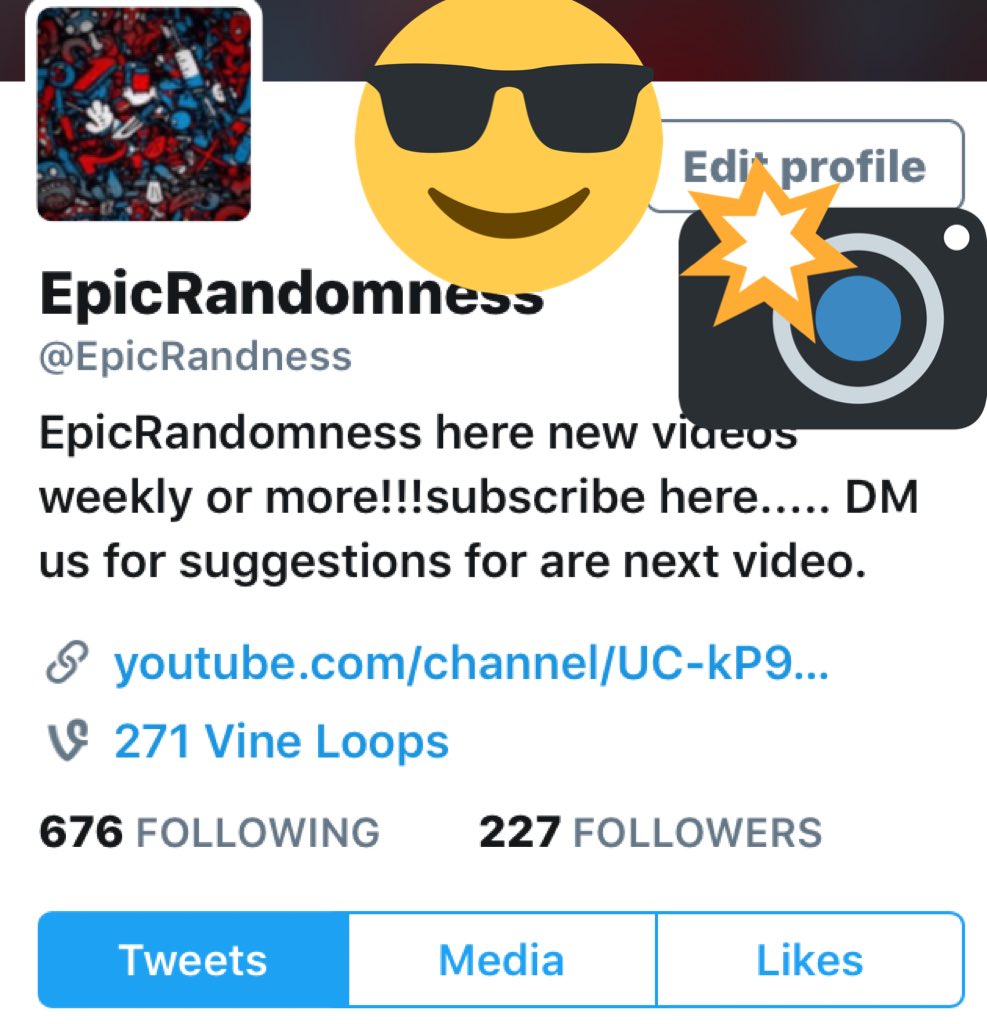 EpicRandness's tweet photo. OMG Guys thank you so much and remember to subscribe https://t.co/zYtN06EXBO