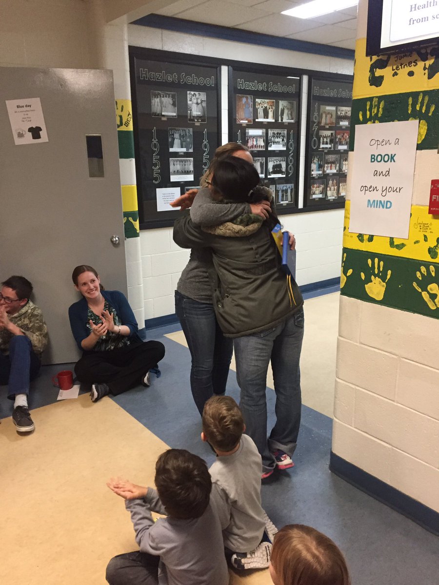 hazletschool1's tweet photo. As part of RBC's #Canada150 past student @18Schulze presented her $150 to our facility operator Sab Sheils for all she does for our school! https://t.co/QpDb8NoGH2