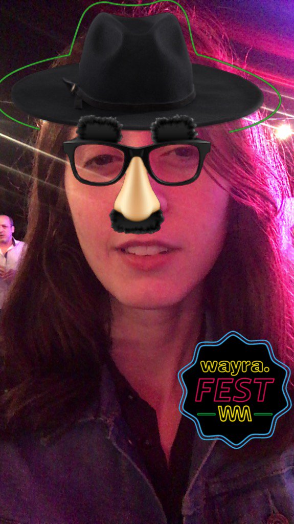 camon_xr's tweet photo. #WayraFest #CamOnApp #RealidadAumentada 👓 👃🏻 https://t.co/gipnAtmTP4