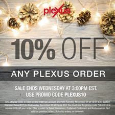 sarahnicolas12's tweet image. 10% off everything!!! #plexuscybertuesday