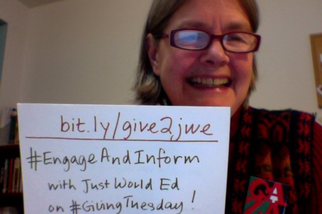 Justworldbooks's tweet image. On #GivingTuesday help Just World Ed #EngageAndInform the public on war, peace, justice, &amp;amp; the Middle East! bit.ly/give2jwe