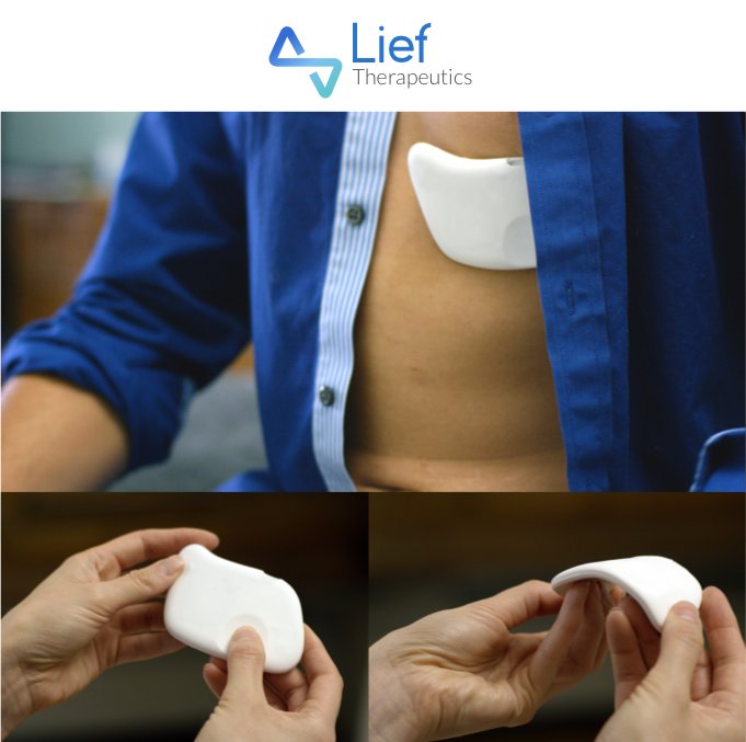 A new biofeedback wearable to train self-regulation using HRV. Just launched:) bit.ly/Lief24