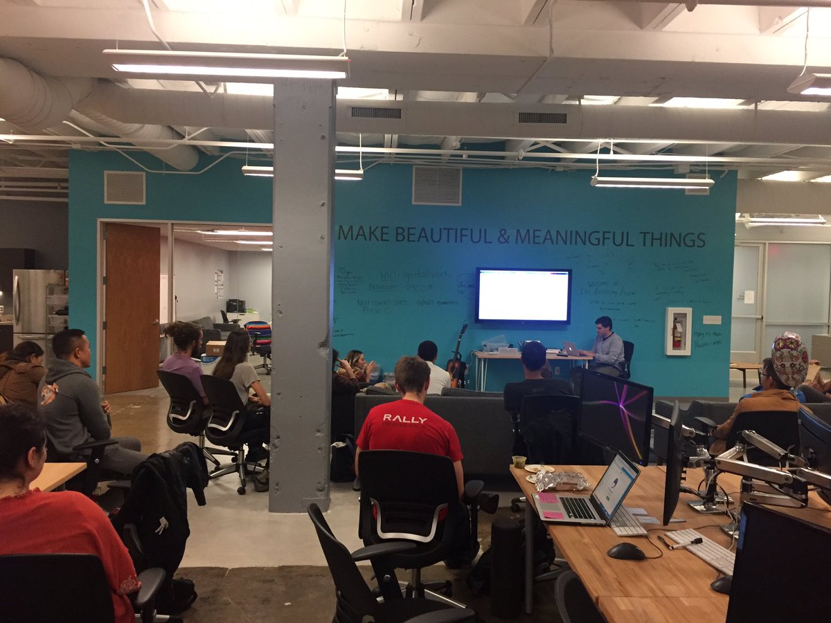 KellyEE's tweet image. Civic Hack night with @openaustin tonight @devbootcamp #ATX #CodeforAmerica