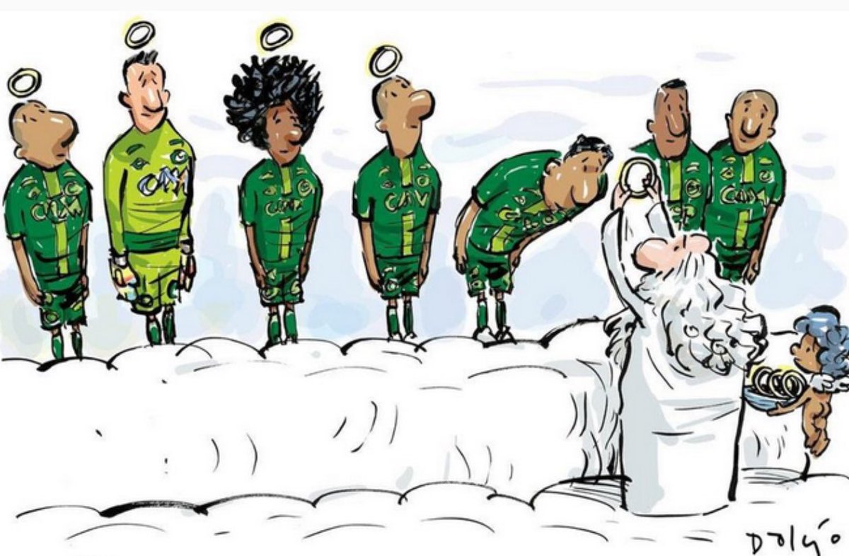 jcajias's tweet photo. Chapecoense Campeones del Cielo. https://t.co/7KZVZ5ZbD8
