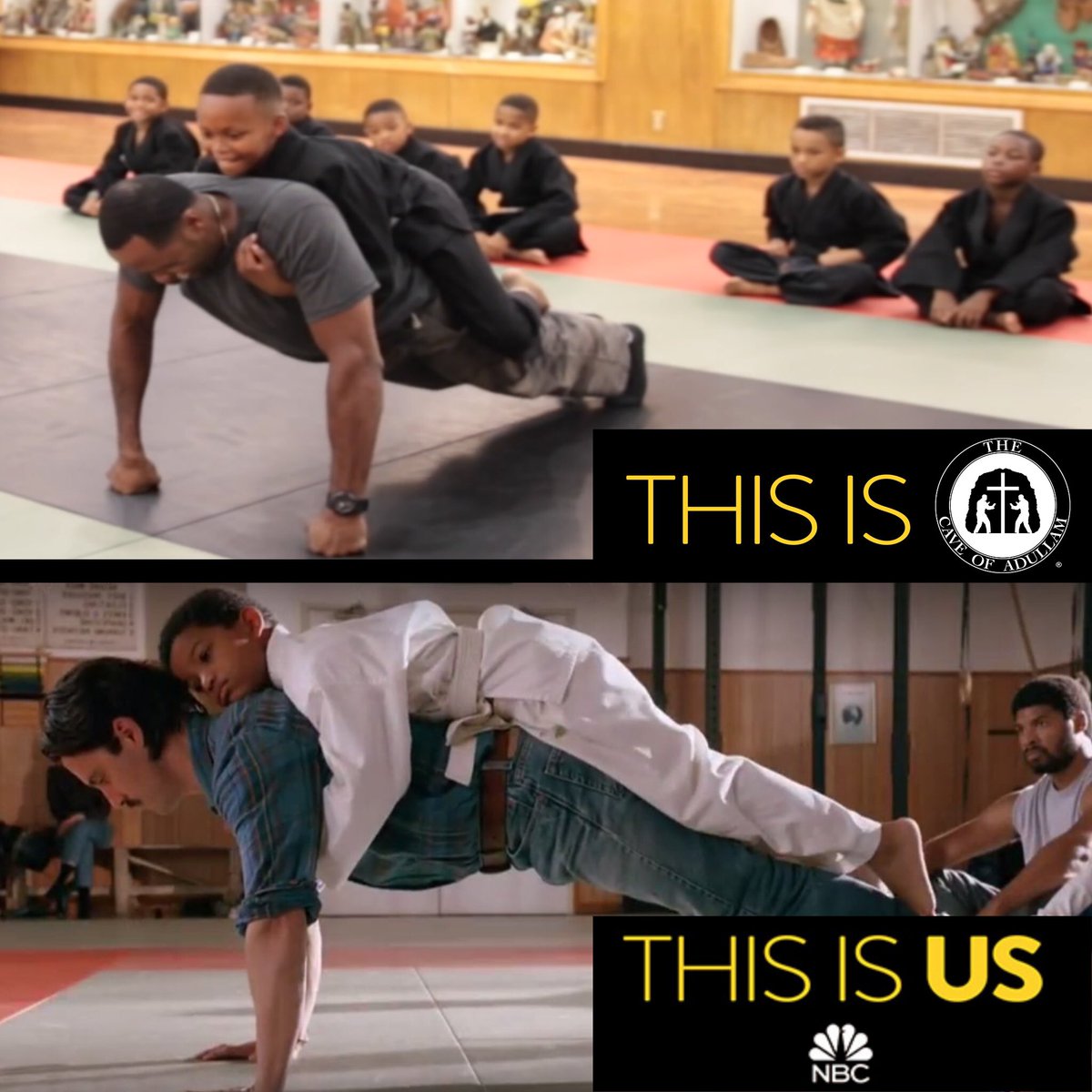 I really loved this show but how dare they just steal from my brother Jason Wilson and not ask #ThisIsUs #THISISCAVE #WhyNotAsk #THISHURTS