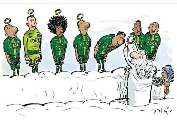 Que Deus conforte todas as familias de todos envolvidos nessa tragédia!! #ForcaChape #Chapecoense #Eternoscampeoes 😥😭😢