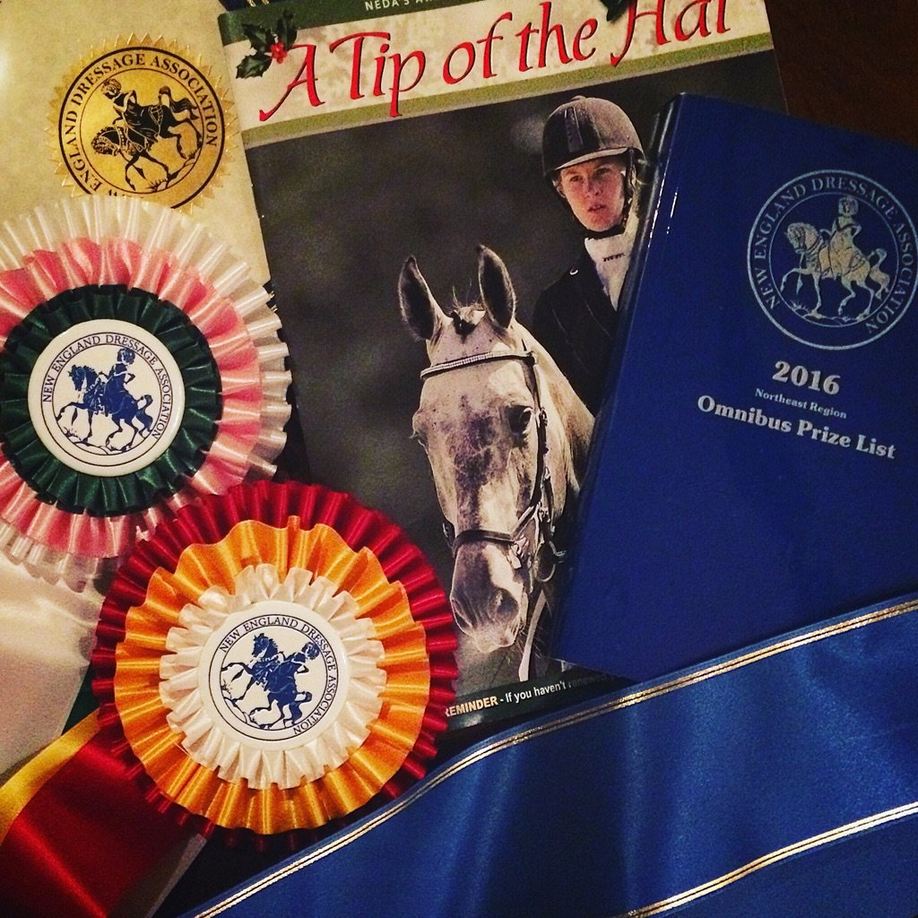 NEDADressage's tweet photo. Join NEDA by midnight tomorrow 11/30 for free copy of '17 Prize List. https://t.co/WXpC7VehH0 #dressage #horses https://t.co/kIiN7t0n45