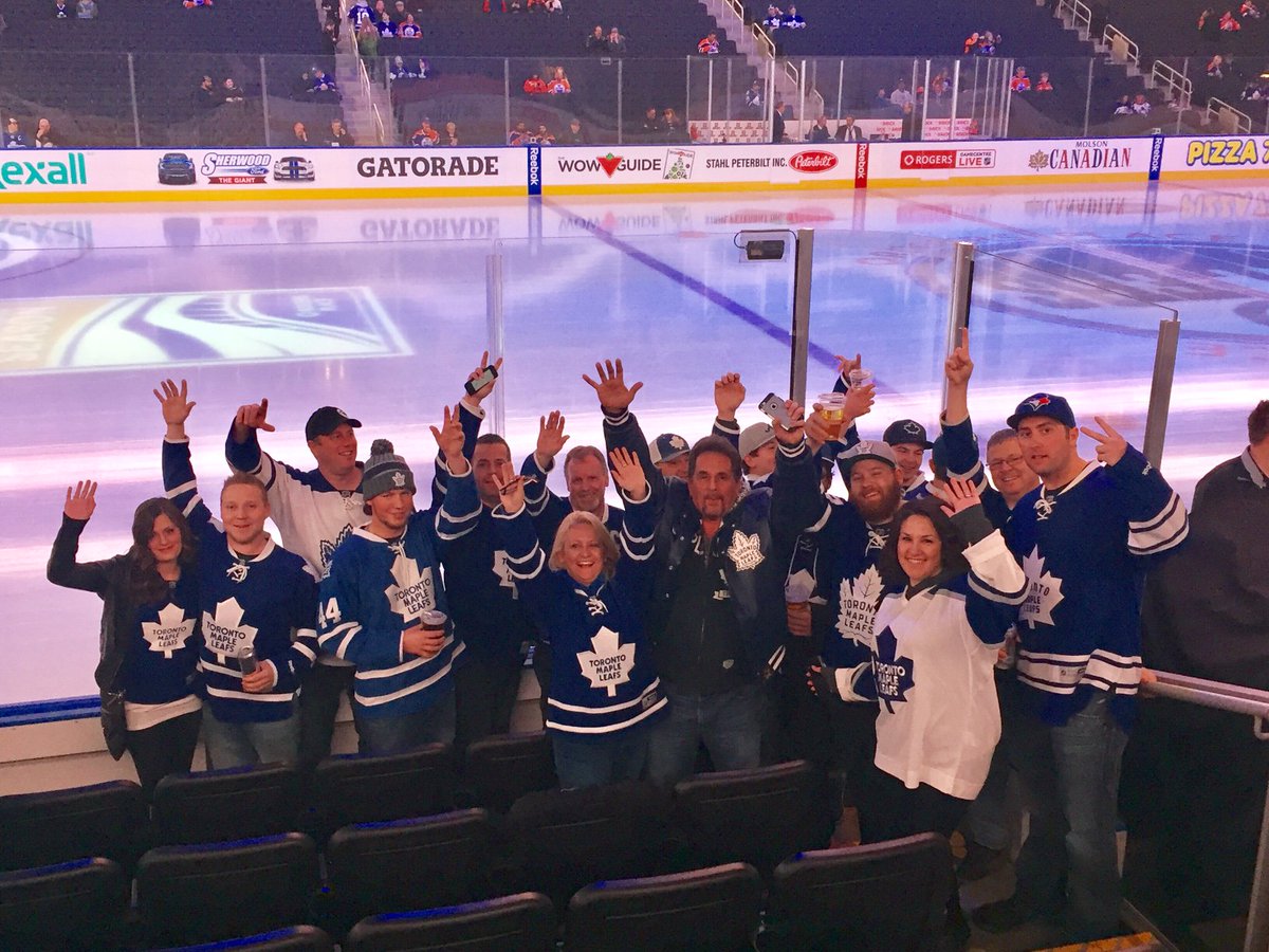 MapleLeafs's tweet image. Plenty of Leafs fans in the house in Edmonton tonight! #TMLtalk
