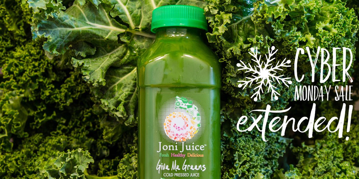JoniJuice's tweet photo. #CyberMonday sale ends 12/1! Use code BLK5DAY for $100 off a 5 Day Cleanse or BLK3DAY for $50 off a 3 Day Cleanse: https://t.co/rBb0wKda1j https://t.co/RNS7hh0r1Q