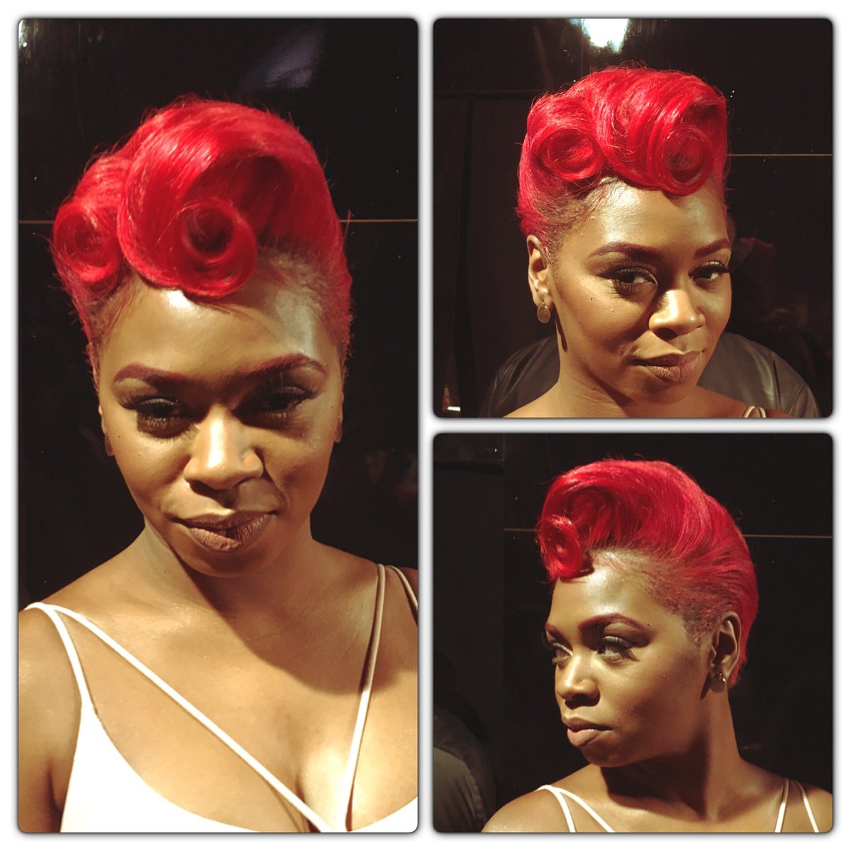Jerilynn4hair's tweet photo. Congratulations on making the #top10. What's next for hair? I can't wait! #create #hairart #TheVoice #AliCaldwell #hair #updo https://t.co/qYwaXOgO7N