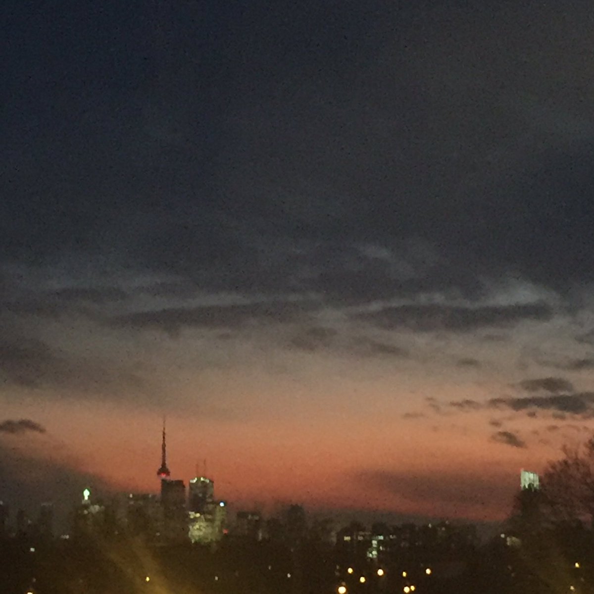 #sunset #views over #Toronto