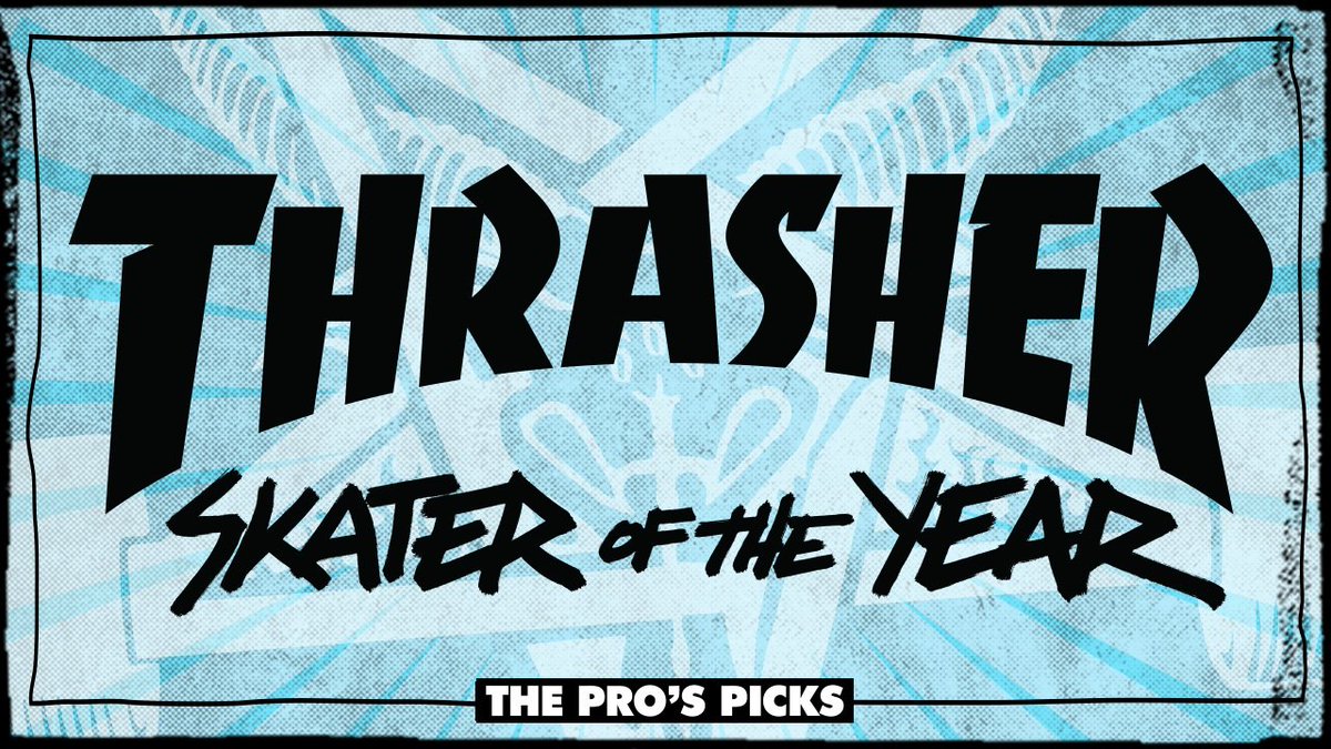 thrashermag's tweet photo. Who are the big dogs picking for SOTY this year? Have a look... #SkaterOfTheYear  https://t.co/gUWOq2jHpx https://t.co/id5vGF7Pfj
