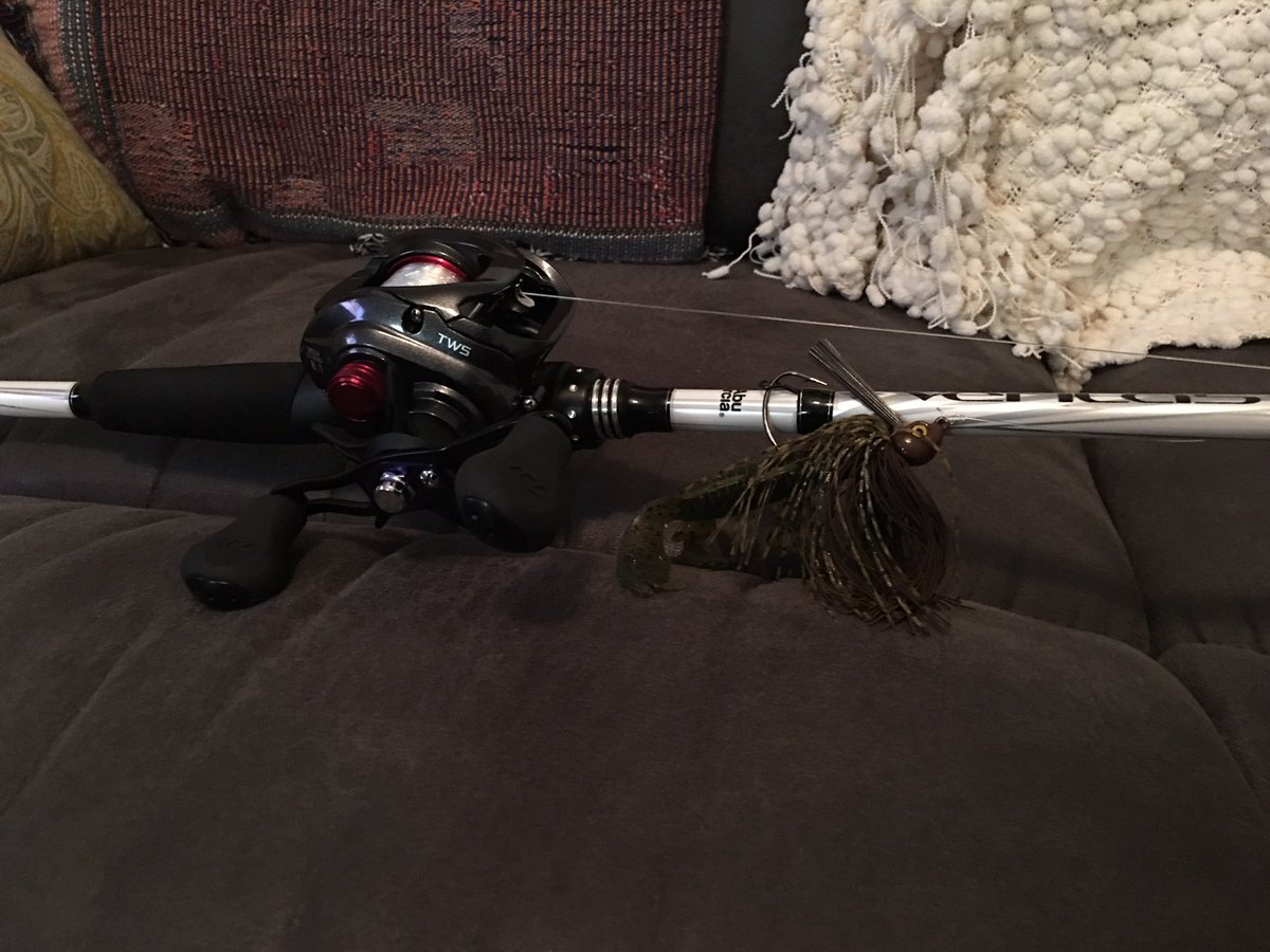 Ready to skip some <a href="/Rednex_Jigs/">Team Rednex</a> under docks with my new Tatula