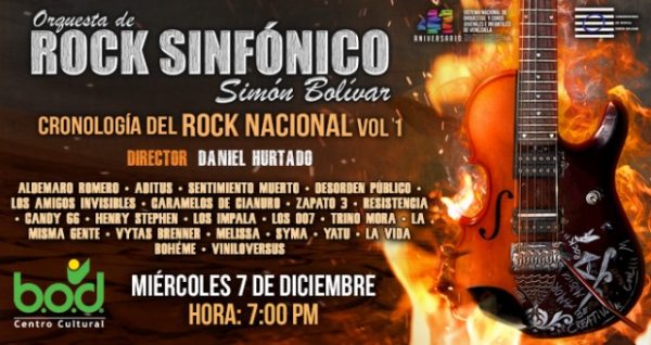 CrestaMetalica's tweet photo. La Orquesta de Rock Sinfónico Simón Bolívar presenta su: “Cronología del Rock Nacional Vol. 1”: La agrupación de El… https://t.co/zlrcDagF2m https://t.co/CNgWeandAw