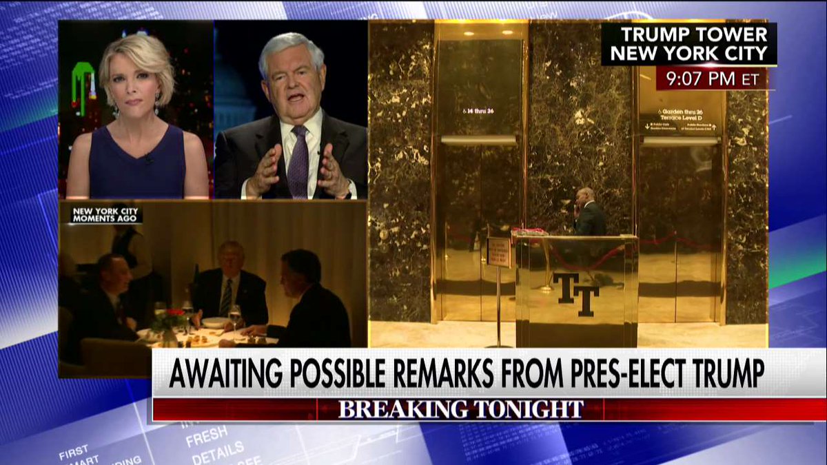 FoxNews's tweet photo. .@newtgingrich: I think tweeting is very effective for [President-elect @realDonaldTrump]. I think it's a big part of who he is. #KellyFile https://t.co/pb2fYqyBB4