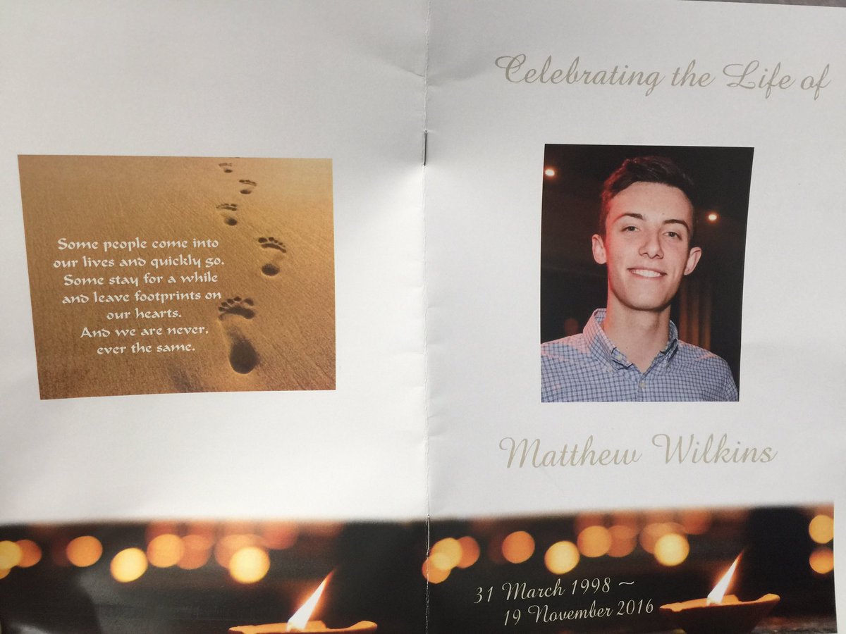 Marcellin's tweet photo. We thank the entire Marcellin community for your presence and support as we remember Matthew Wilkins. #ValeMatthew #RIPMatthew https://t.co/3FtLLim887