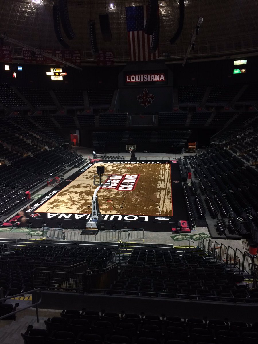 _Bryce32's tweet photo. Home Sweet Home 
We are back in the CajunDome 
#PacktheDome
7pm vs Nichols https://t.co/U0n1Qf2LuS