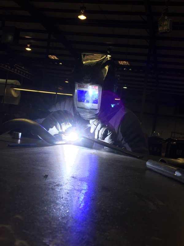 Thankful for all our great welders. Best in the business.  #KSTkustoms #motorcycle #handlebars #welding