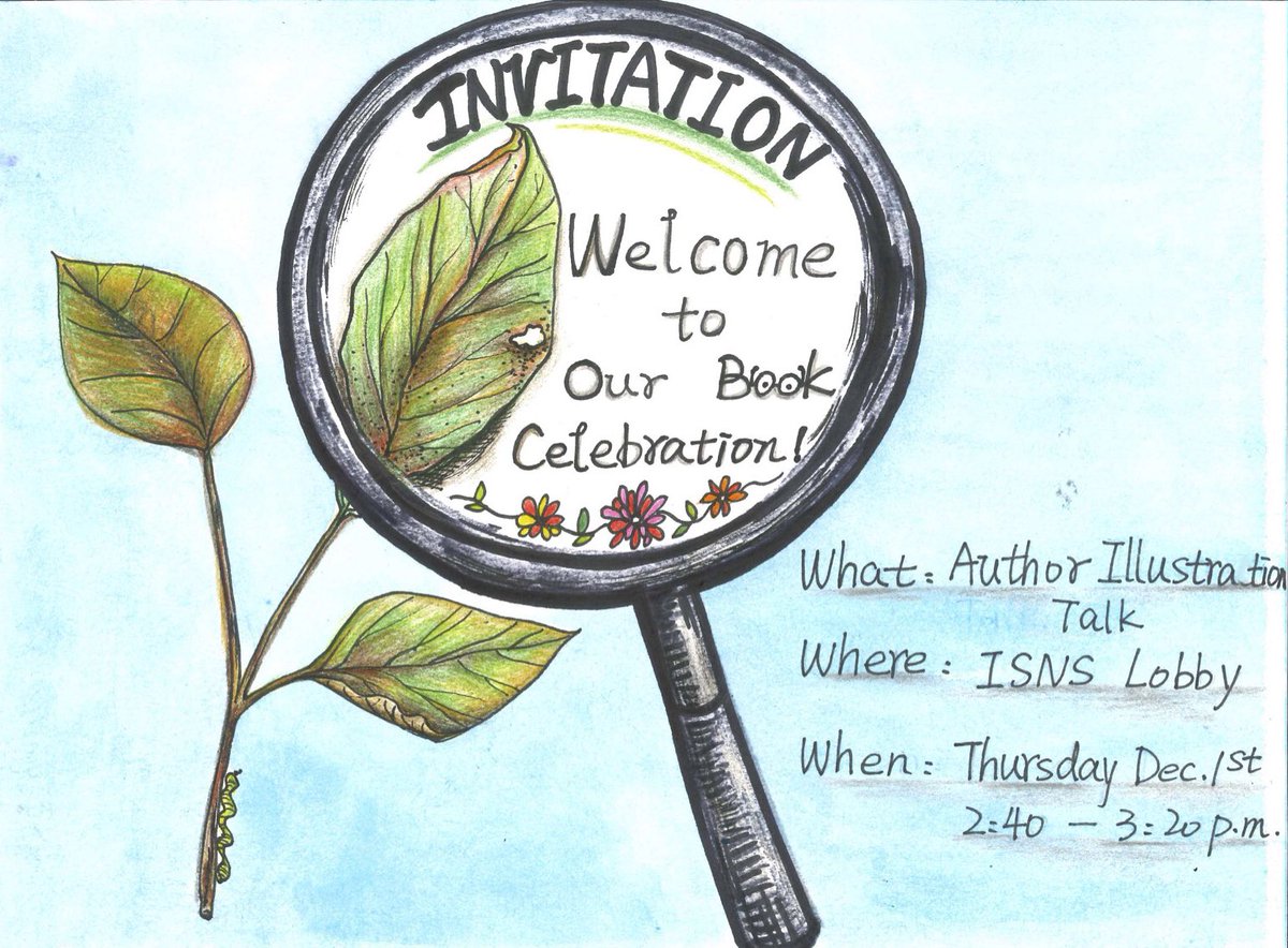Grade 4 is going to hold an "Author Illustration Talk " tomorrow at 2:40-3:20 p.m. Welcome and share funs with us!😉🎉