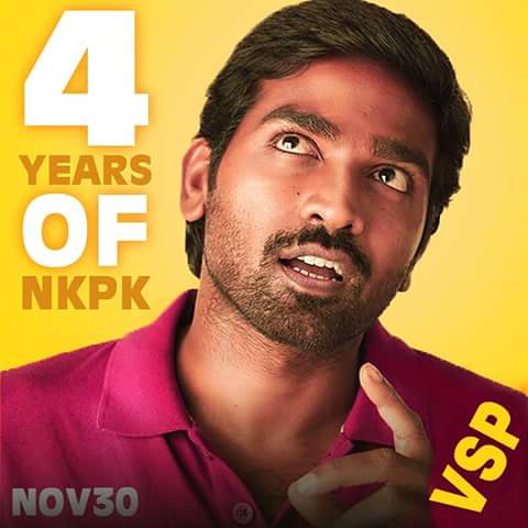 SehwagM45's tweet photo. #4YearsOfNaduvulaKonjamPakkathaKaanom
#Paaaaaa Different journal Fantastic Comedy Flick #Vijaysethupathi @balajitharaneet #4YearsOfNKPK https://t.co/BlV1EbfR5d
