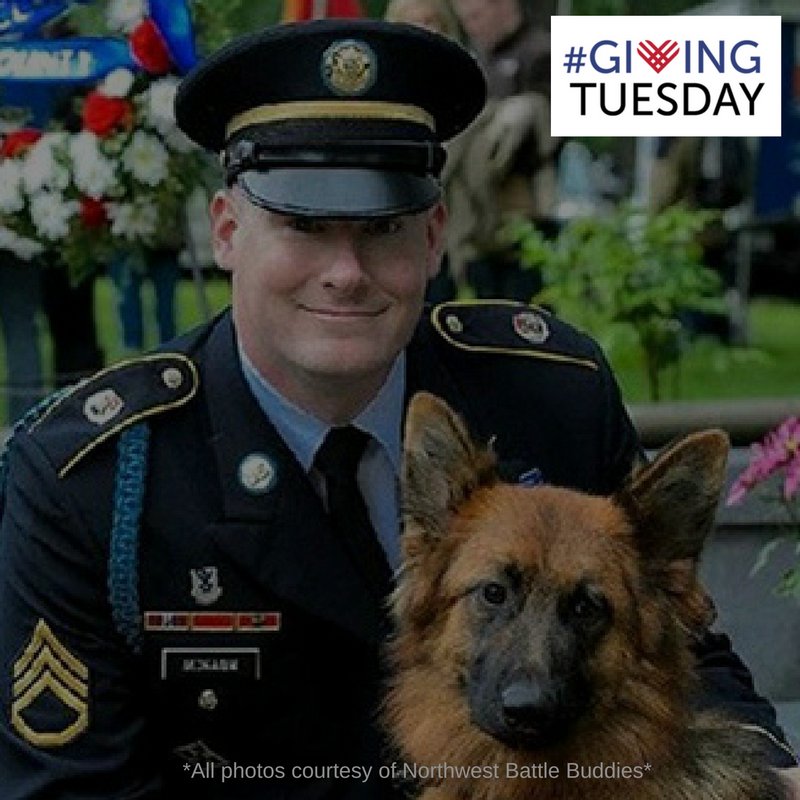 NWBBWA's tweet photo. Serving our #Veterans who served us all! Text to donate now! 360-813-6166 #GivingTuesday #ServiceDogsForVets https://t.co/mvPxaAk2Bp https://t.co/F5wyhvhaNT