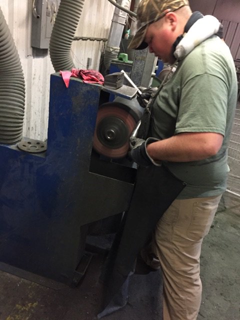 ***CAUTION: ***MEN AT WORK*** 
Few of the guys who make the dream work.(#finishingtouch)#KSTkustoms #motorcycle #handlebars  #GQ #menatwork