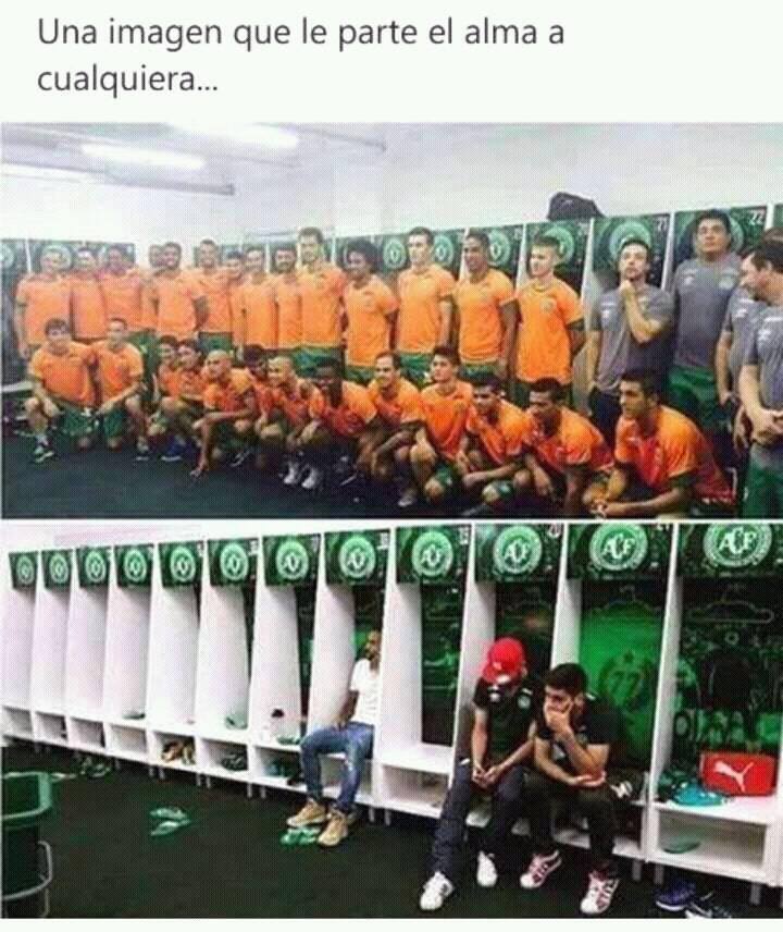 en el cielo hay angeles y ahora hay campeones
#FuerzaChapecoense