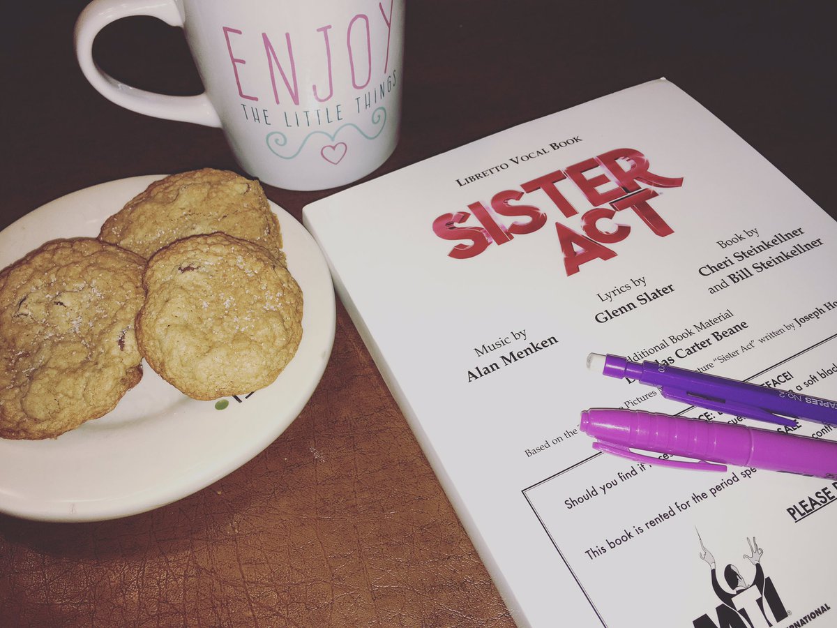 JohnstonDAPA's tweet photo. Milk? ✔️ Cookies? ✔️ The script for JDAPAs next musical? ✔️ We're super excited! Follow us everywhere for sneak peeks! #JDAPAdoesSisterAct https://t.co/N5CL2tHqjU