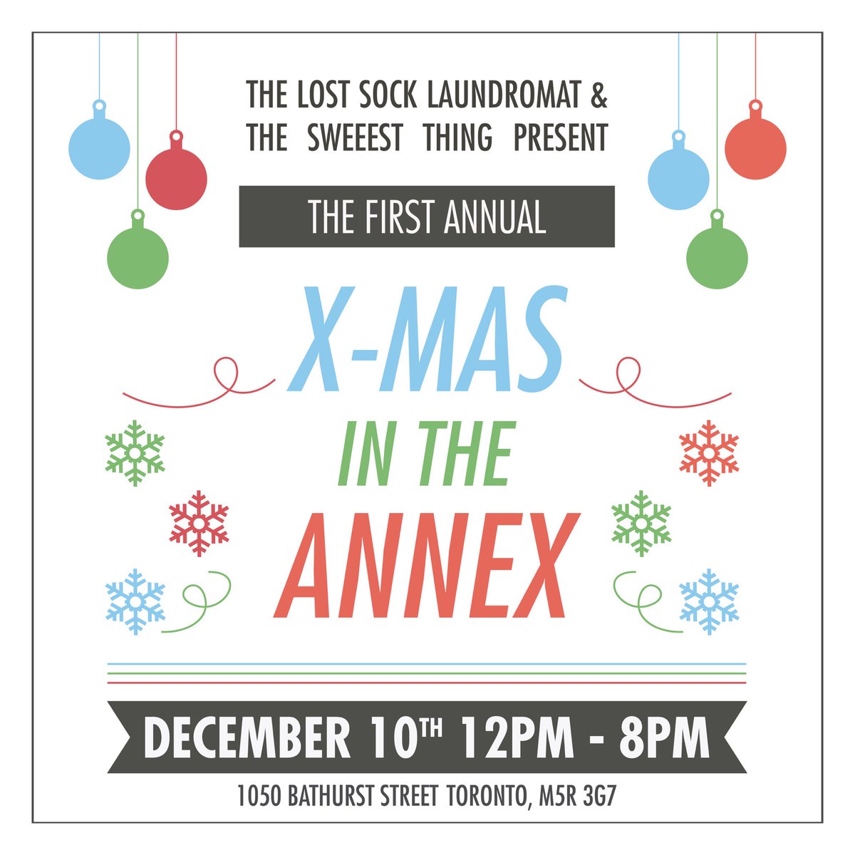lostsockTO's tweet photo. @norm you're invited to our Xmas event 🙏❣️🎁❄️ come out and support local laundromats norm! https://t.co/Mf3XlScIkh