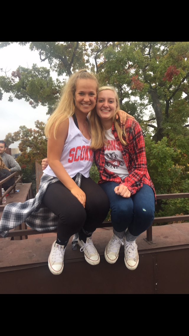 CRadeke's tweet photo. Happy birthday 🎈 we will have to celebrate in a month, can't wait to see you! ❤️ you're wild cause you're young @Kiana_fox21 https://t.co/aB8qf6HHKC