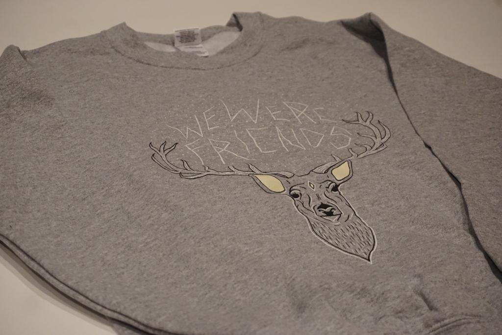 Someone is repping our Deer Sweater at tonight's <a href="/julytalk/">July Talk</a> show! Was that you, <a href="/leah_fayy/">Leah Fay 🌈</a>? WAS IT!?