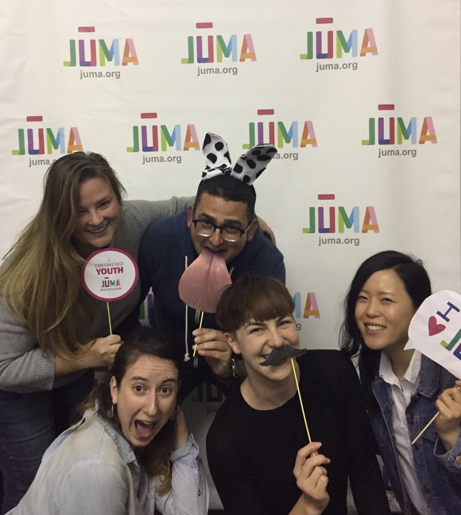 cooper's tweet photo. Loved hosting the @JumaVentures group tonight! #collegeset #books4youth #givingtuesday https://t.co/wvi5RSlL4b