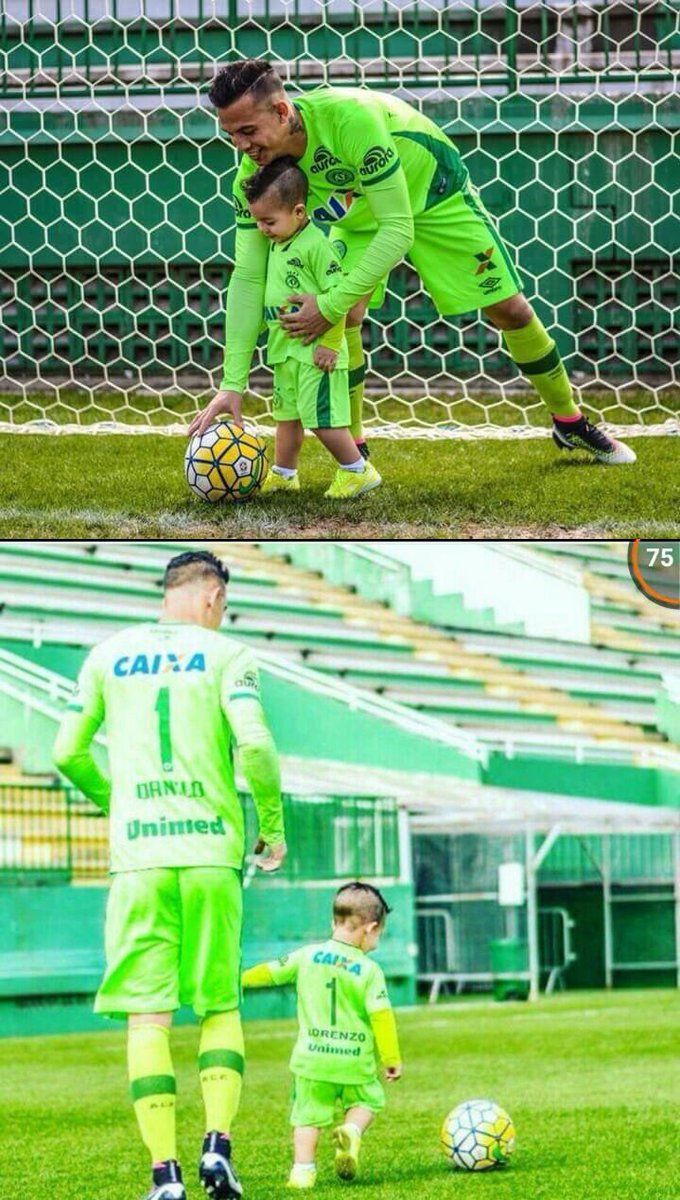 RemarksFootball's tweet photo. Danilo, the goalkeeper who sadly lost his life in the plane crash with his son. Heartbreaking. https://t.co/877yxwOxbi