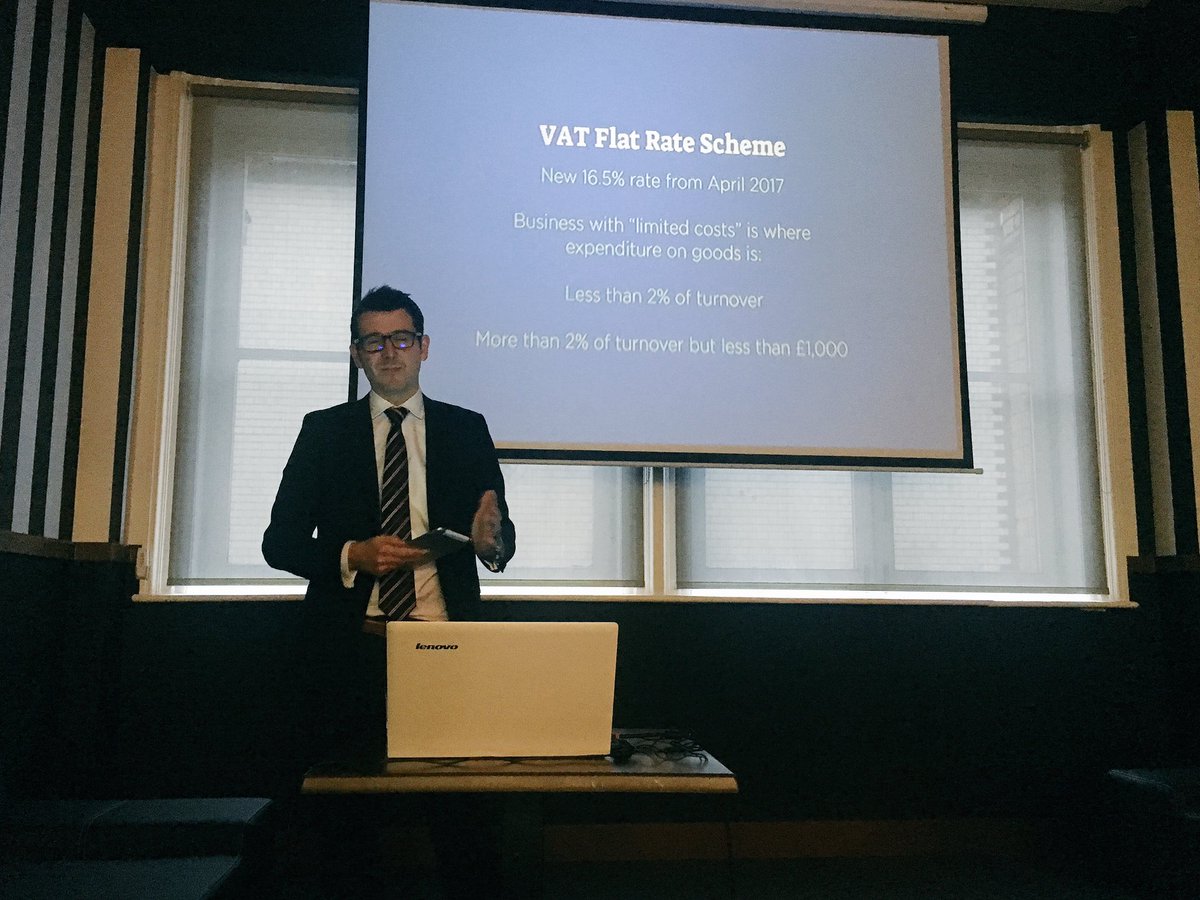 Advance_MCR's tweet photo. Advice for business owners on the VAT Flat Rate Scheme in today's Autumn Statement Fallout briefing.

#AdvanceMCR #AutumnStatement https://t.co/nCbHbCUA4B