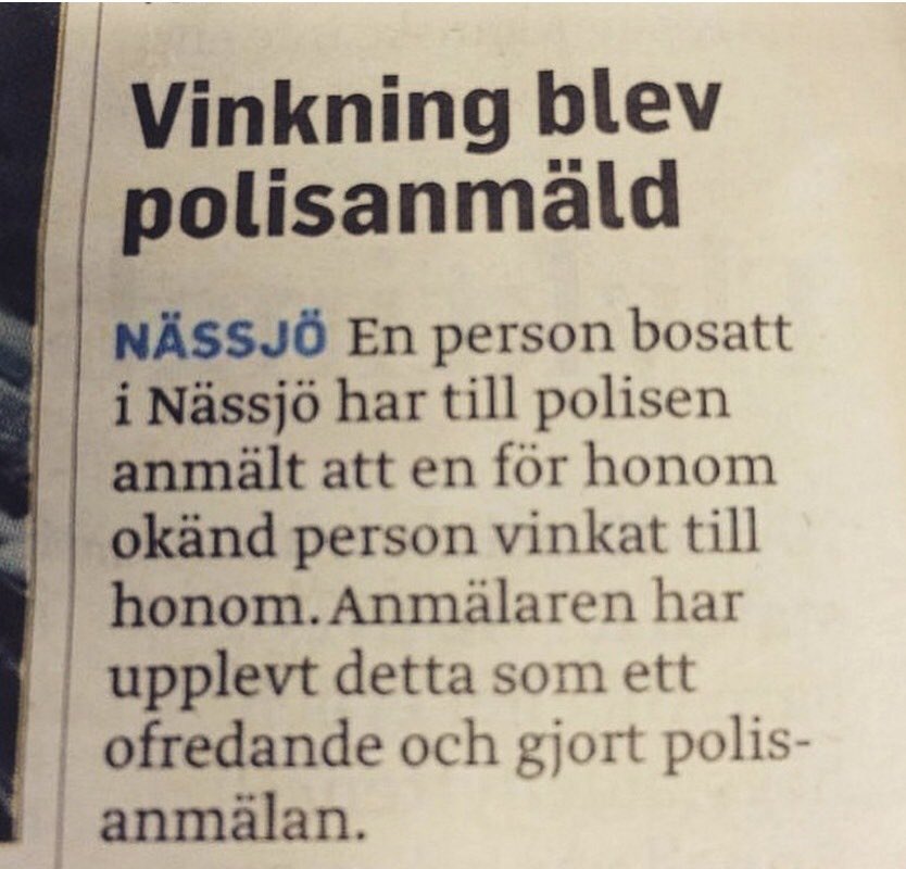 hanifbali's tweet photo. Kränkta snöflingor verkar vara triggerhappy med polisanmälan, inget att skämta om såklart... https://t.co/F52M4tNhv4