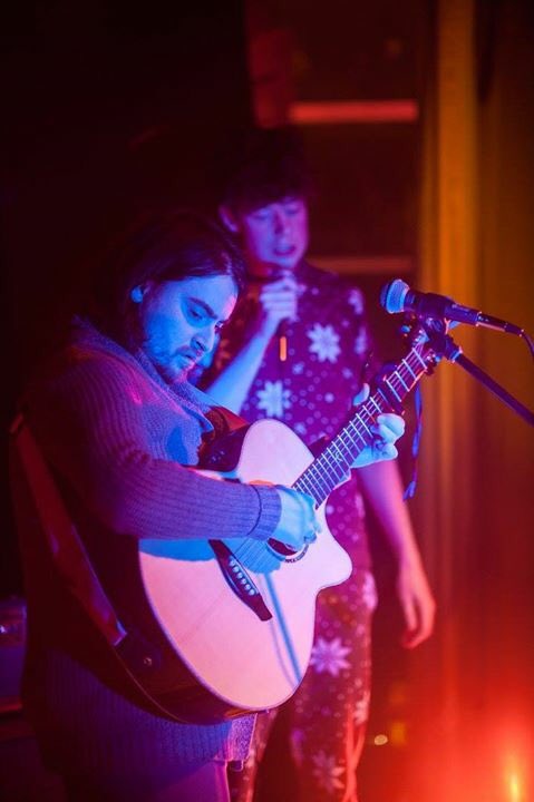 iampluto66's tweet photo. #iampluto and #michaelpedersen performing @ #emelle album launch for #neureekie, great https://t.co/3HJQaqGLjC by Kat Gollock https://t.co/0Oxvby6eek