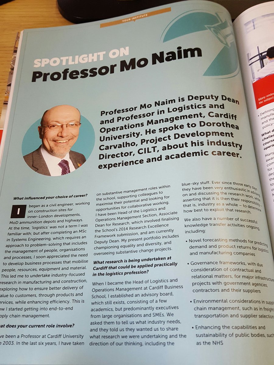 WhittakerWill's tweet photo. A great read! @cardiffbusiness @cardiffuni @DrAndyPotter #oldprof @ciltuk https://t.co/t9yGJSzE54