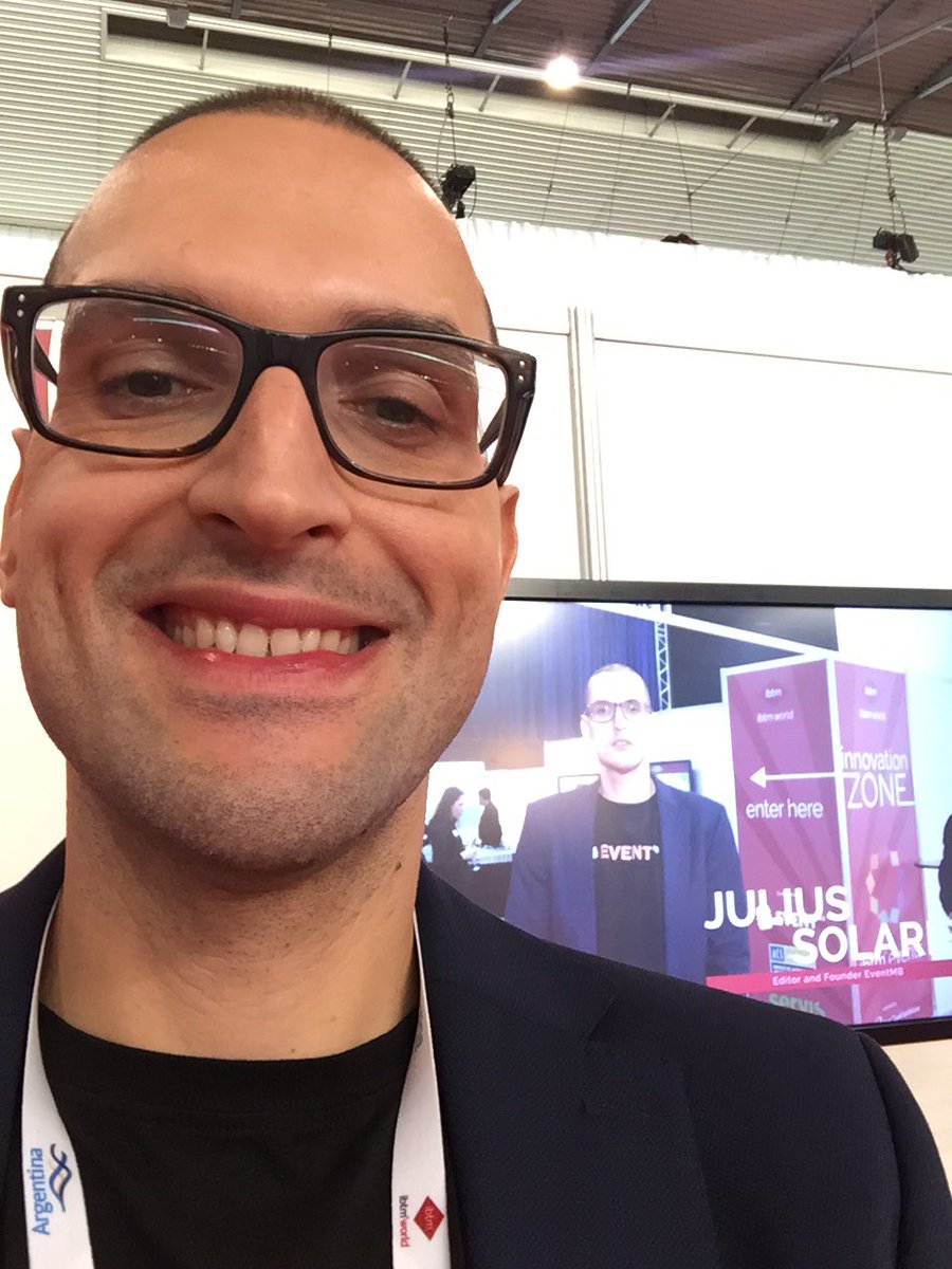tojulius's tweet photo. Excellent first day at #ibtmworld - ease your #fomo and follow on @EventMB - in the meanwhile enjoy this #selfiewithmyself https://t.co/cBRU5bAiZJ