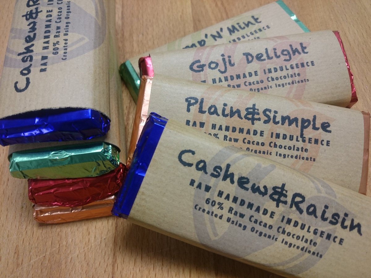 We're not just about energy &amp; recovery bars. Have you seen our RAW vegan Cacao Chocolate? PACKED full of beneficial nutrients. 😍