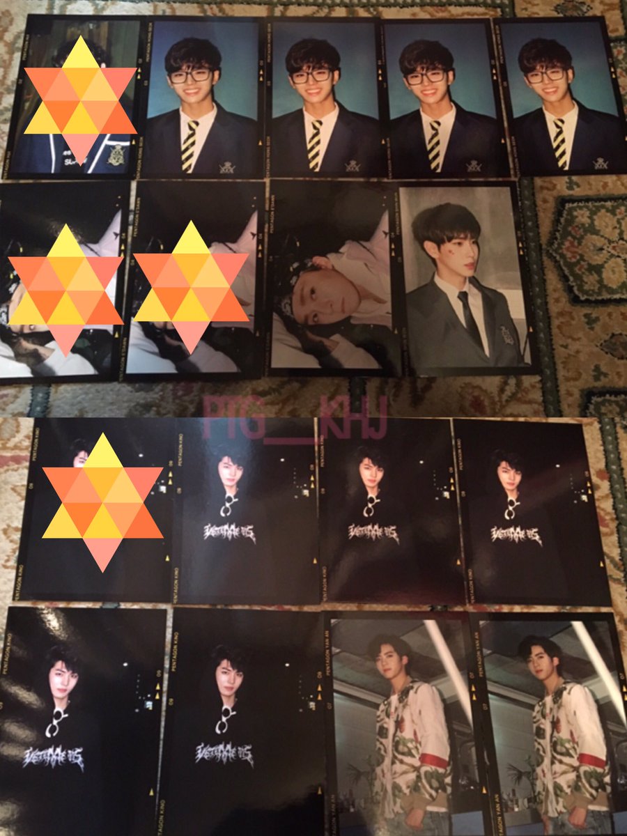 PTG__KHJ's tweet photo. ◆拡散希望◆

PENTAGON 1st Album 「PENTAGON」お譲りします。

SC手渡し 1000円(郵送の場合は+200円)

CD、カード2種を選んでDMください。

#PENTAGON #펜타곤 #ペンタゴン https://t.co/kxyx11b3Cq