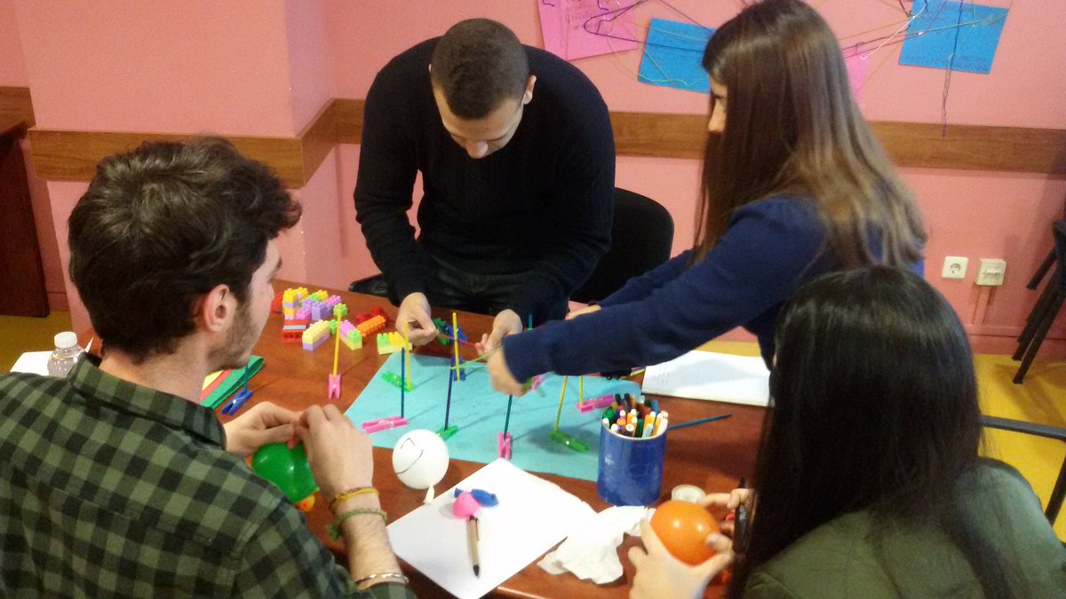 alicia_carpio's tweet photo. Prototyping is a great manner how to represent our visions and perceptions into #NoHateSpeech in #Europe from #OpenYouMind @JOVESOLIDES https://t.co/FOca2RDU1g