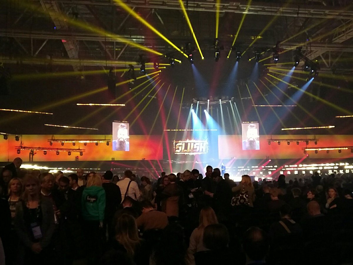T_Nyssens's tweet photo. #Gnoothi at #Slush with the #ESN https://t.co/sm4HYAvBpT