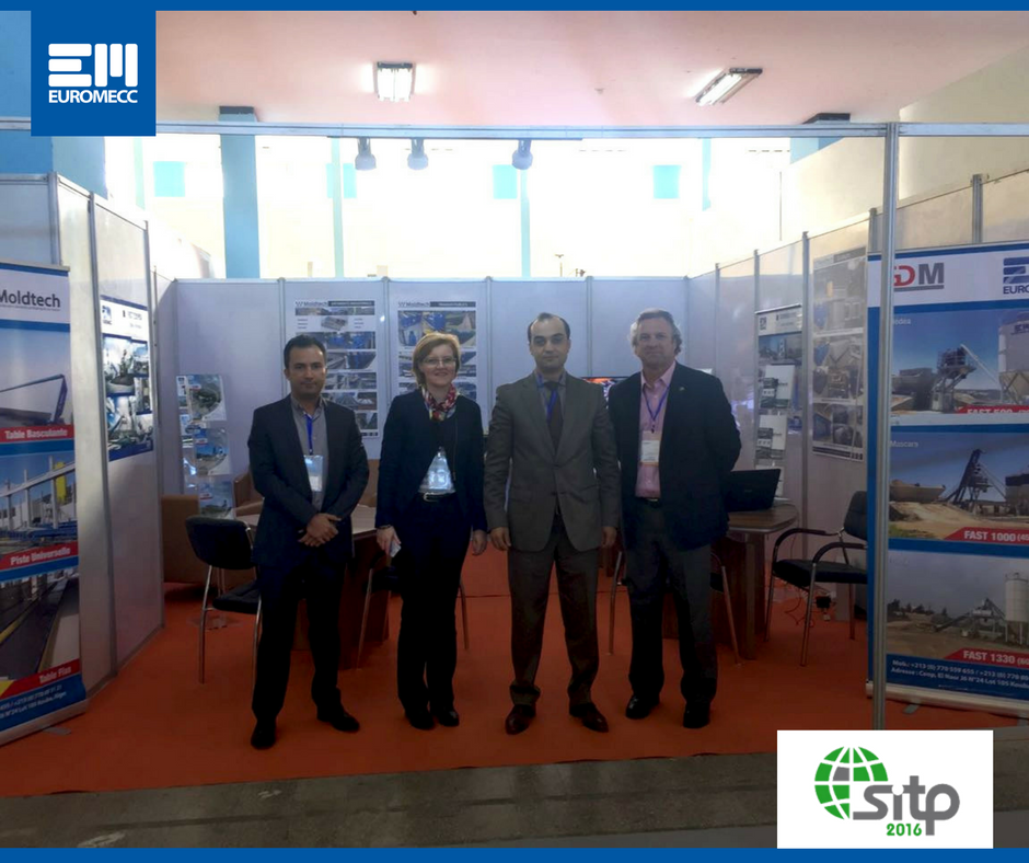 Euromecc's tweet photo. #Euromecc at #SITP 2016, #Algiers - #Algeria https://t.co/gMw1AJipBN