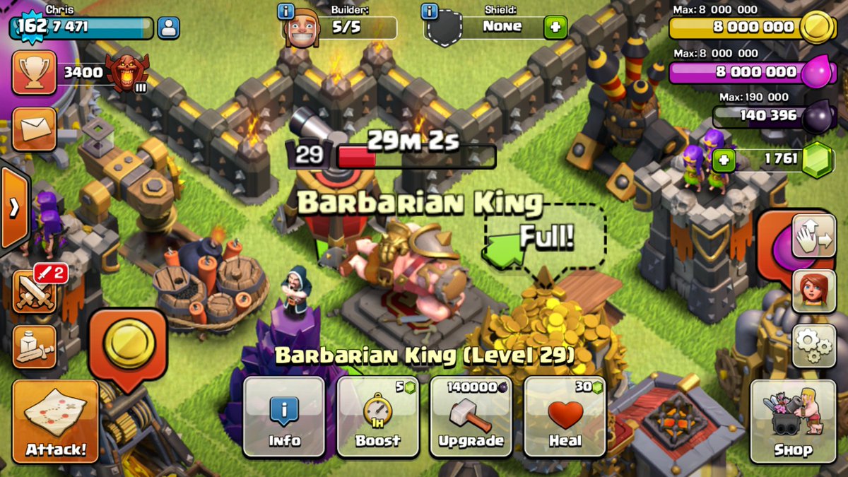 Chris_RW98's tweet photo. Never thought this day would come, but I have finally maxed out both my heroes at lvl 30!!! 😊 https://t.co/QZ8u1XSImu