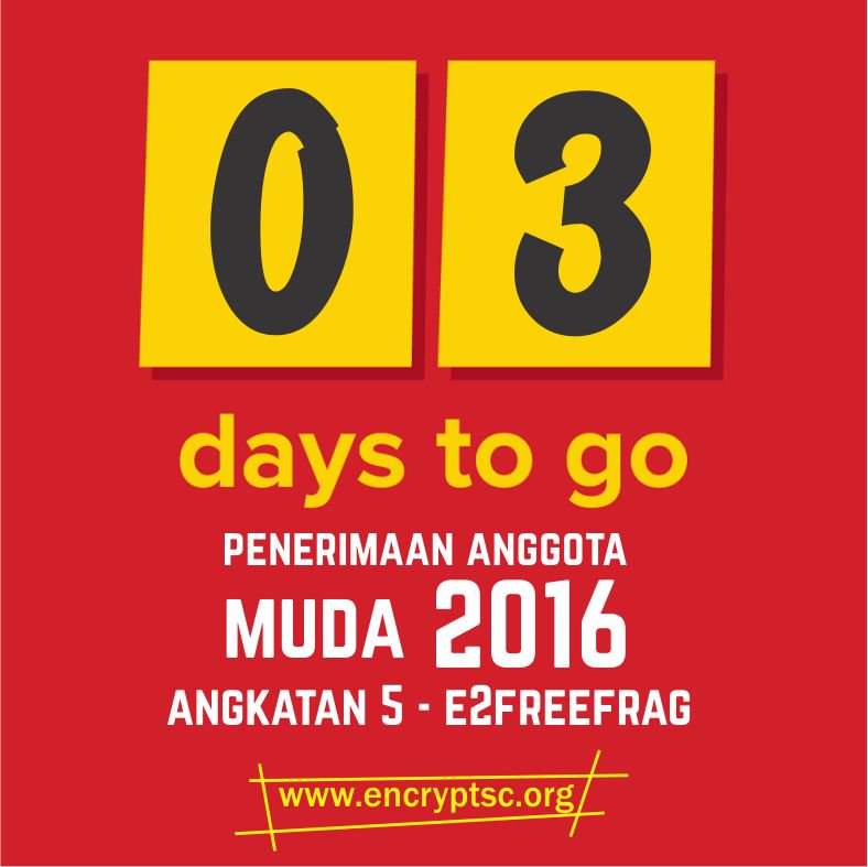 SC_Encrypt's tweet image. Will you be proceed tomorrow? Becaise you will be the next #e2freefrag #fikomumi
